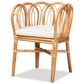 Baxton Studio Melody Arm Chair in Natural, , large