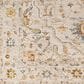 Surya Reina Light Gray, Medium Gray, Cream, Light Brown, Denim, Rust, Mustard and Olive 12" x 15" Area Rug, , large