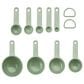 KitchenAid 9-Piece Measuring Cup Spoon Set in Pistachio, , large