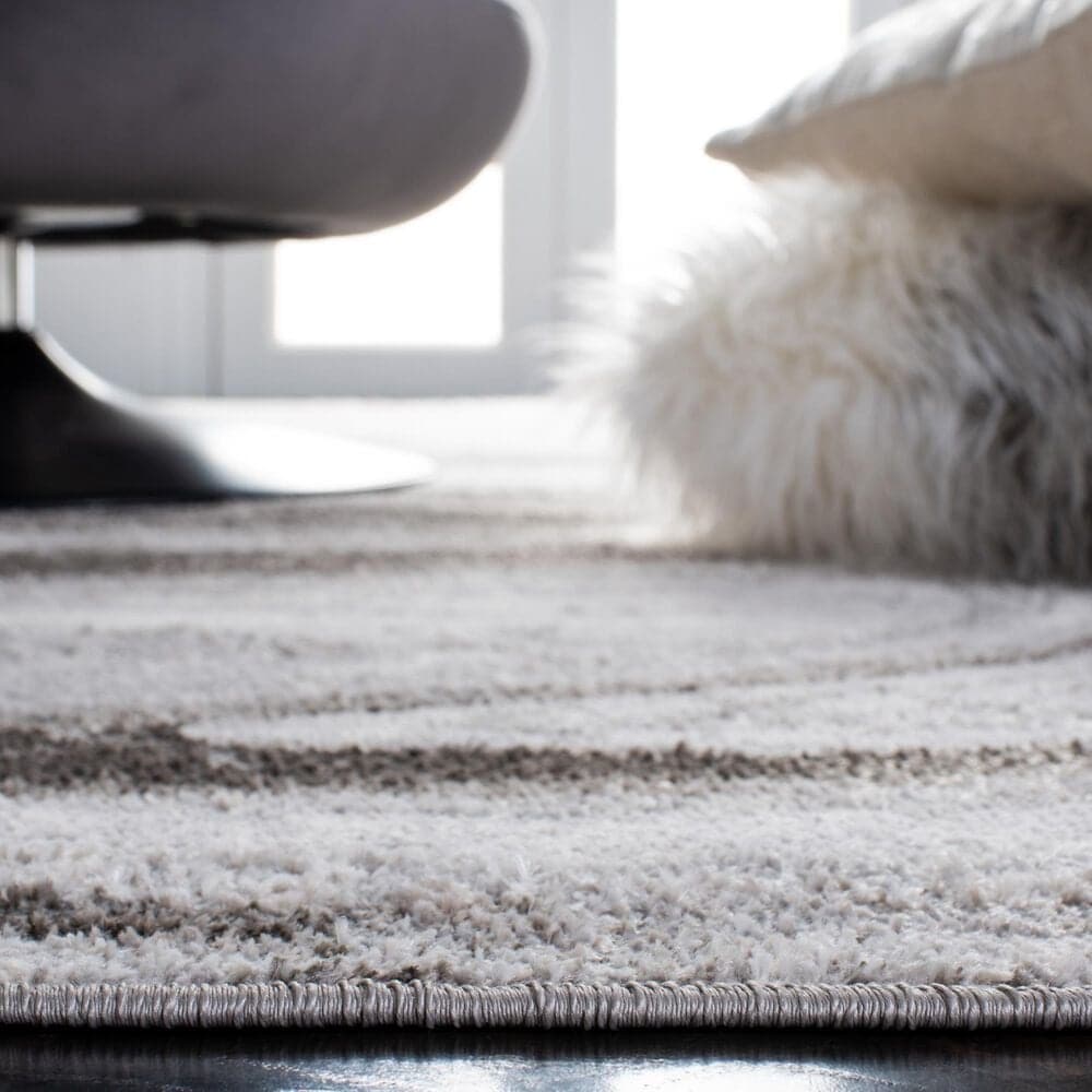 Safavieh Orchard Abstract 6&#39;7&quot; Square Light Grey Area Rug, , large