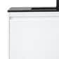 James Martin Mantova 35.4" Single Bathroom Vanity in Glossy White and Matte Black with 2 cm Charcoal Black Resin Countertop and Rectangular Sink, , large