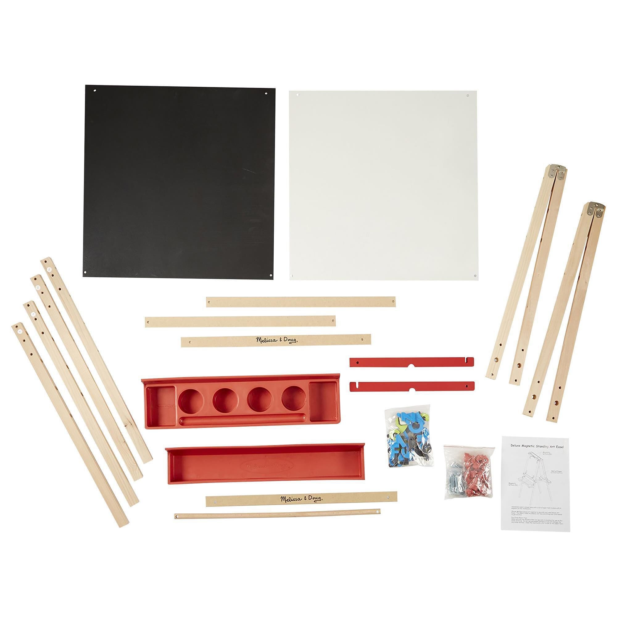 Melissa Doug Deluxe Magnetic Standing Art Easel NFM
