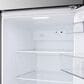 LG 17.5 Cu. Ft. Top Freezer Refrigerator in Print Proof Stainless Steel, , large