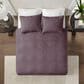 Hampton Park Quebec 3-Piece Full/Queen Quilt Set in Purple, , large