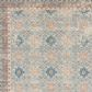 Karastan Zula Hazega 2"4" x 8" Blue and Rose Runner, , large