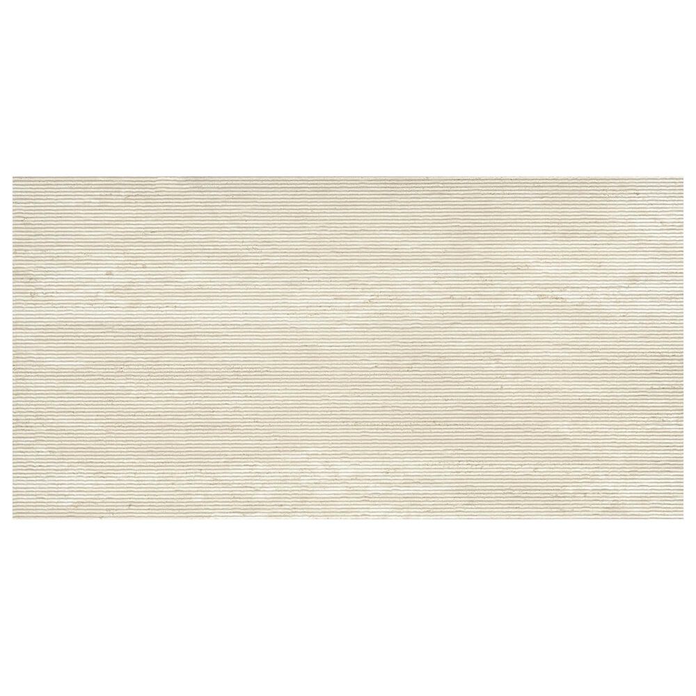 Emser Jargon Ivory Strata 24" x 48" Glazed Porcelain Tile, , large