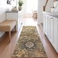 Dalyn Rug Company Silk Road Clove, Brown, Gold, Copper and Charcoal 2"3" x 7"6" Runner, , large