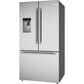 Bosch 26 Cu. Ft. 500 Series French Door Bottom Mount Refrigerator in Stainless Steel, , large