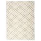 Nourison Dreamy Shag Geometric 7"10" x 9"10" Ivory Area Rug, , large