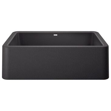 Blanco Ikon 33" Apron Single Bowl Farmhouse Sink in Anthracite, , large