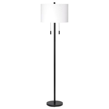 Splendor Living Lincoln Floor Lamp in Matte Black, , large