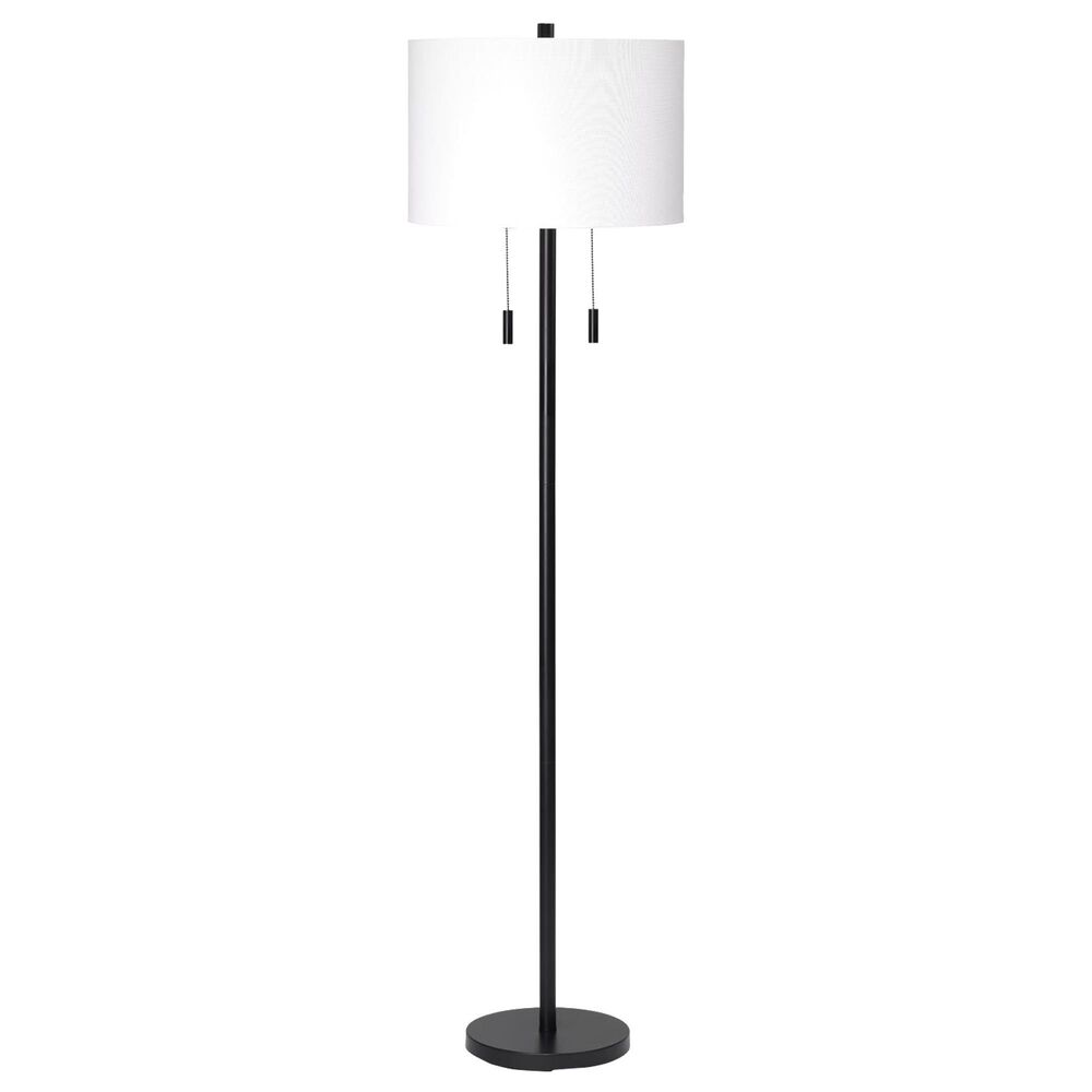 Splendor Living Lincoln Floor Lamp in Matte Black, , large