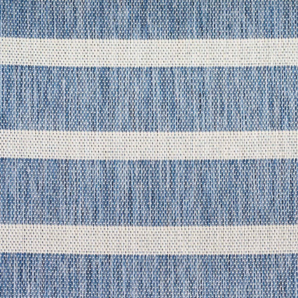 Nourison Positano POS03 Navy and Ivory 4&#39; x 6&#39; Indoor/Outdoor Area Rug, , large