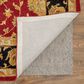 Feizy Wagner 8942F 5" x 8" Red and Black Area Rug, , large