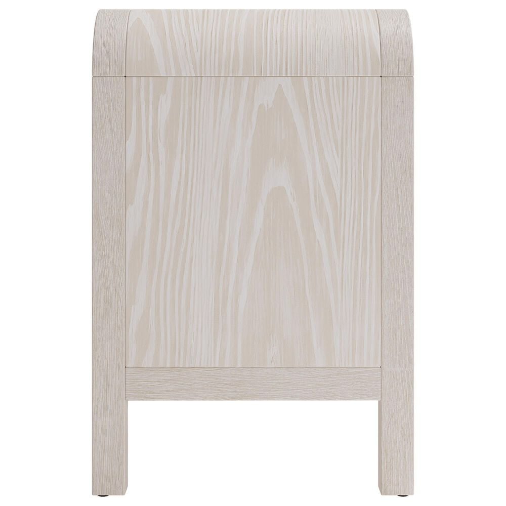 Urban Home Drake 2 Drawer Nightstand with USB Charging in Sugar, , large