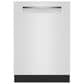Bosch 500 Series 24" Built-In Pocket Handle Dishwasher with 8 Wash Cycles in White, , large