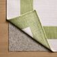 Loloi Easton Green and Ivory 5"3" x 7"6" Indoor/Outdoor Area Rug, , large