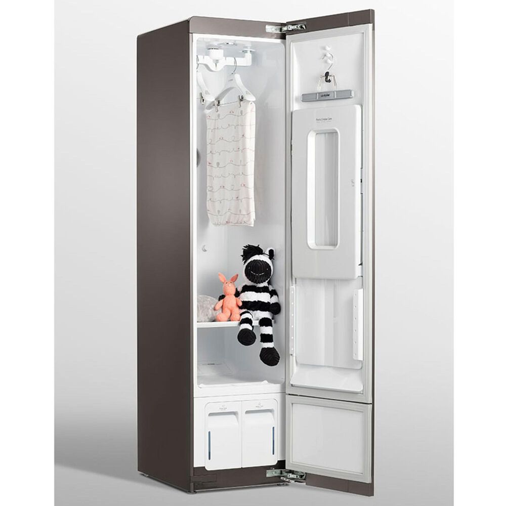 LG Smart WI-fi Enabled Steam Clothing Care System in Mirror, , large