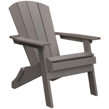 Amish Country Folding Adirondack Chair in Charcoal, , large