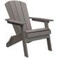 Amish Country Folding Adirondack Chair in Charcoal, , large