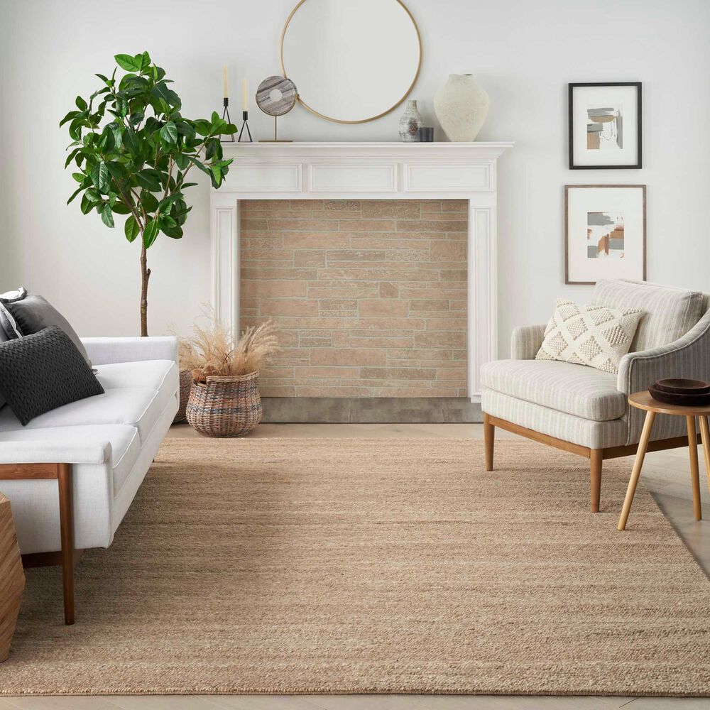 Nourison Alanna 9&#39;9&quot; x 13&#39;9&quot; Beige Area Rug, , large