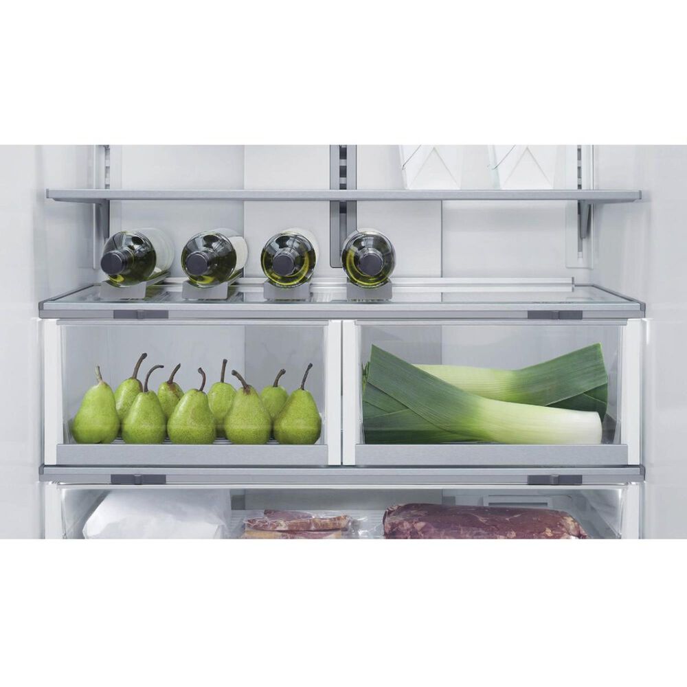 Fisher &amp; Paykel 16.8 Cu. Ft. Integrated 36" Bottom Freezer Refrigerator in Stainless Steel, , large