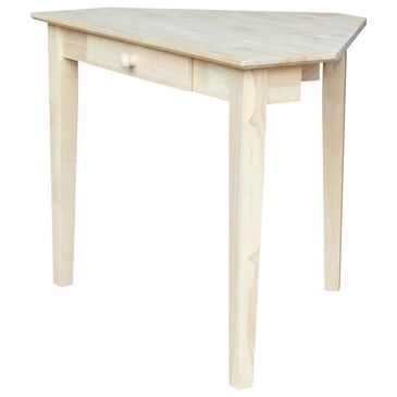International Concepts Corner Computer Desk in Unfinished, , large