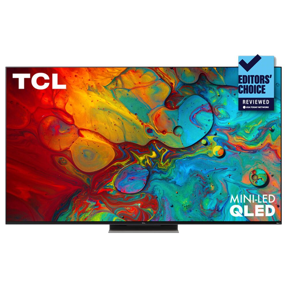 TCL 65&quot; Class 6-Series 4K QLED UHD HDR - Smart Roku TV with Alto 8+ 2.1 Channel Soundbar, , large