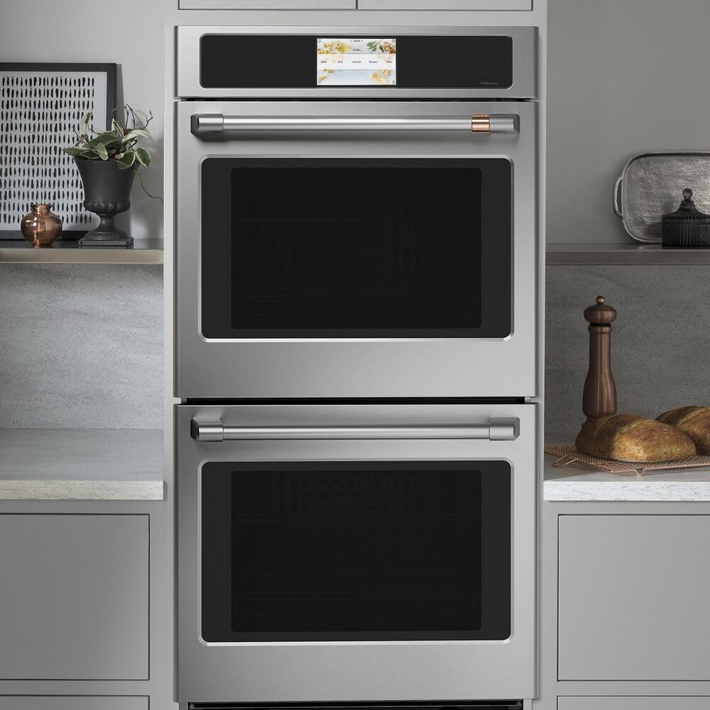 Cafe 27&quot; Built-In Convection Double Wall Oven in Stainless Steel, , large