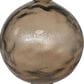 Maple and Jade Ribbed Decorative Vase in Tinted Brown, , large