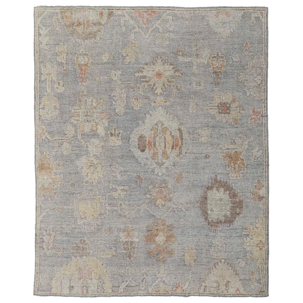 Feizy Grafton 11"6" x 15" Blue and Gray Area Rug, , large