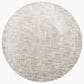 Surya Masterpiece Light Sage, Medium Gray and Cream 5"3" Round Area Rug, , large
