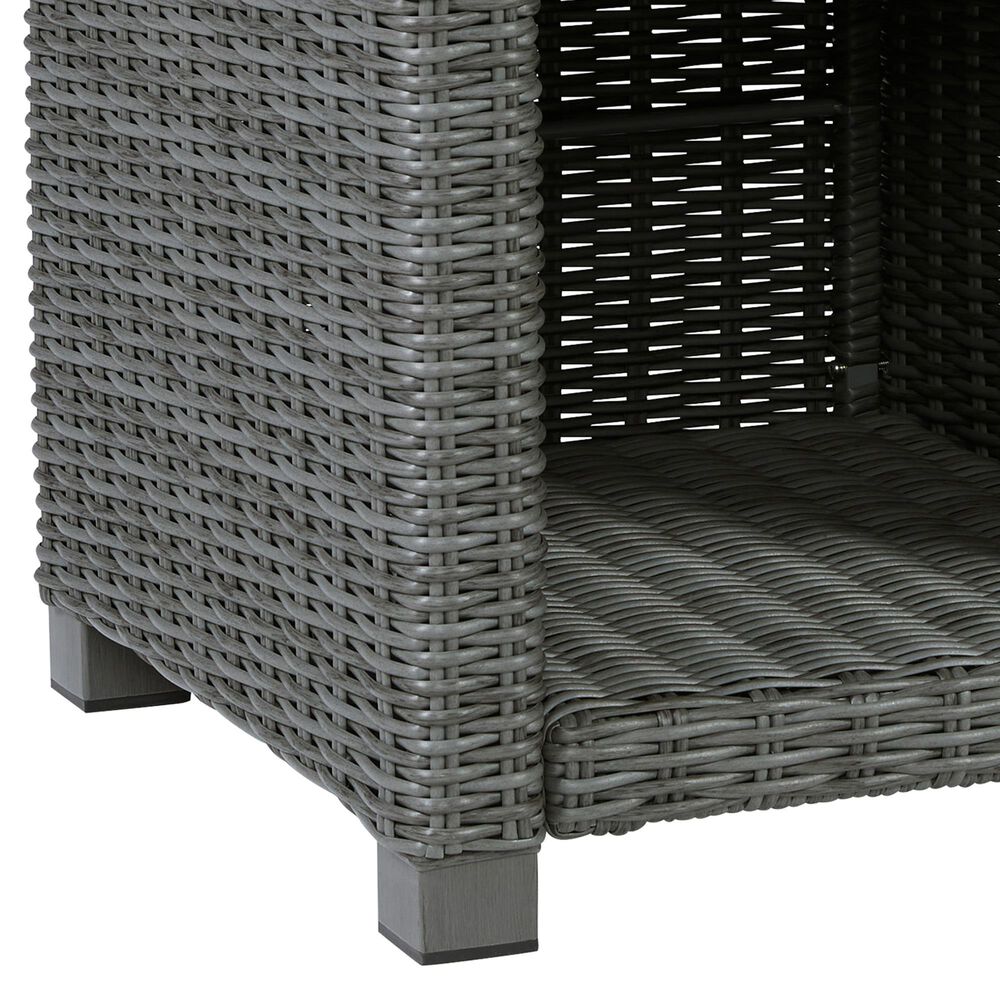 Ashley Elite Park Square End Table in Gray, , large