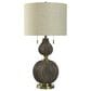 Flair Industries 33" Poly Table Lamp in Chestnut, , large
