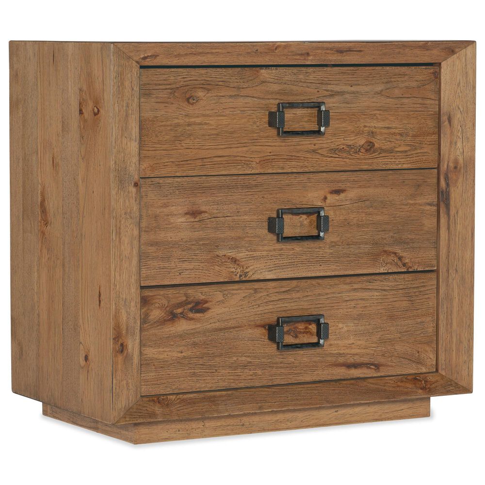 Hooker Furniture Big Sky 4-Piece King Bedroom Set in Brown, , large
