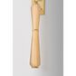 Corbett Lighting Zircon 1-Light Bath Vanity in Vintage Brass, , large