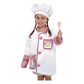 Melissa & Doug Chef Role Play Costume Set in White, , large