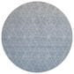 Dalyn Rug Company Lazio 8" Round Blue Area Rug, , large