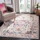 Safavieh Madison MAD603R 11" x 15" Fuchsia and Ivory Area Rug, , large