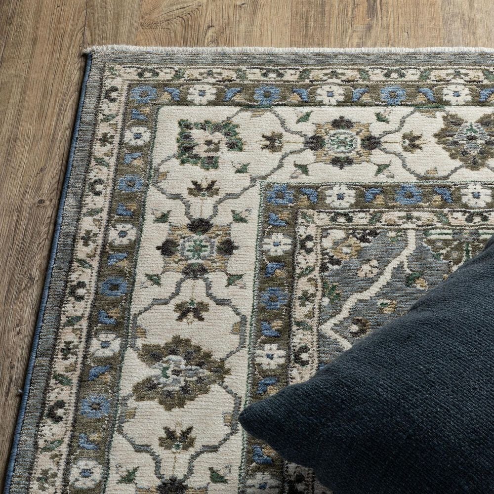 Oriental Weavers Hastings HA07H 6&#39;7&quot; x 9&#39;6&quot; Blue Area Rug, , large