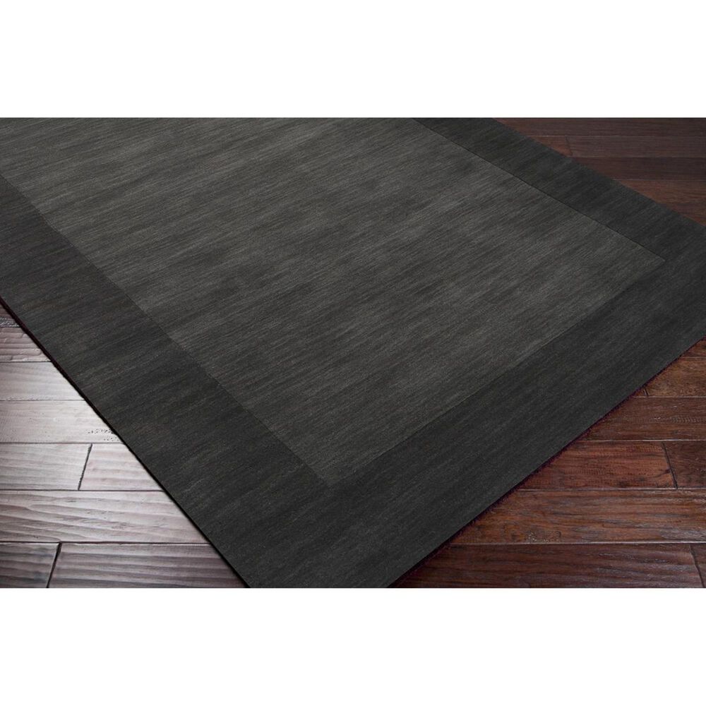 Surya Mystique M-347 6&#39; x 9&#39; Charcoal and Black Area Rug, , large