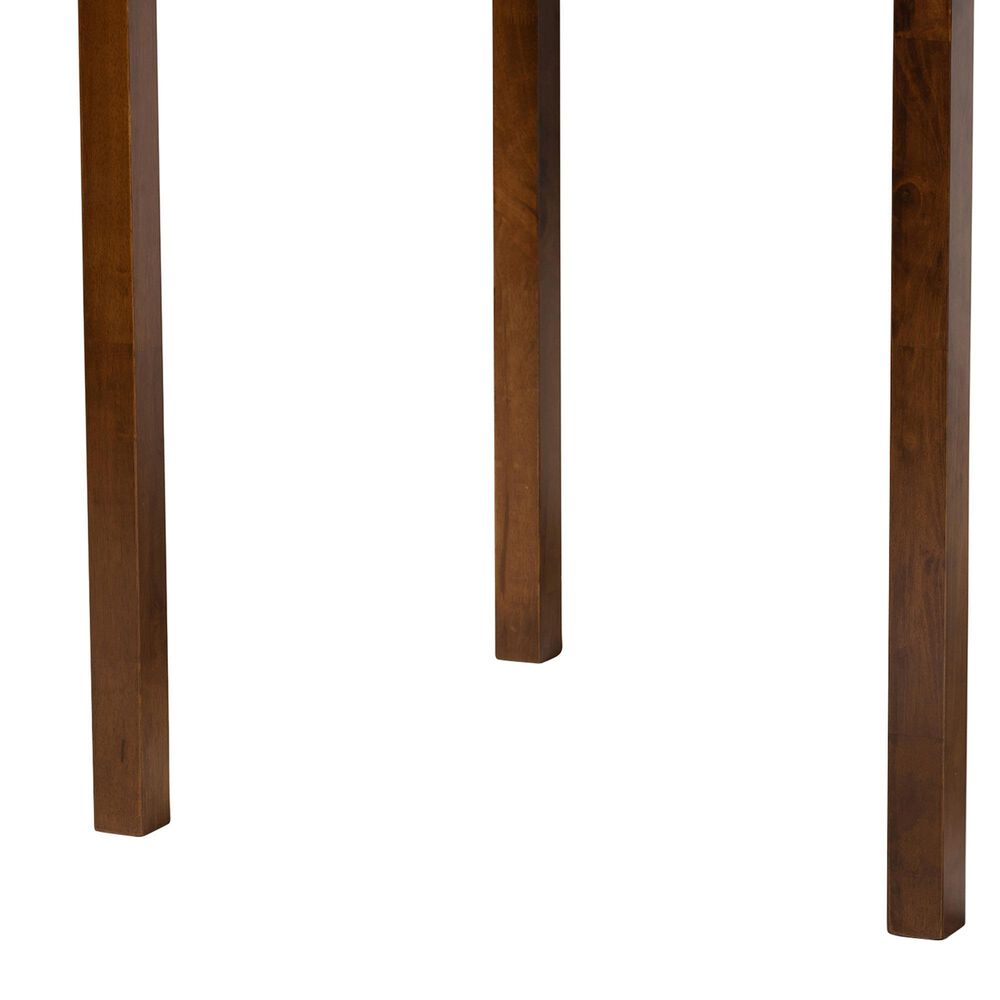 Baxton Studio Lenoir Counter Height Pub Table in Walnut Brown, , large