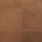 Maple and Jade 35" Low Profile Square Stuffed Pouf in Brown, , large
