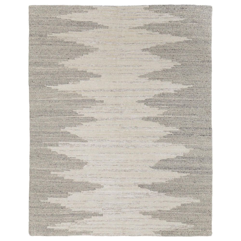 Feizy Navaro 2" x 3" Ivory and Gray Area Rug, , large