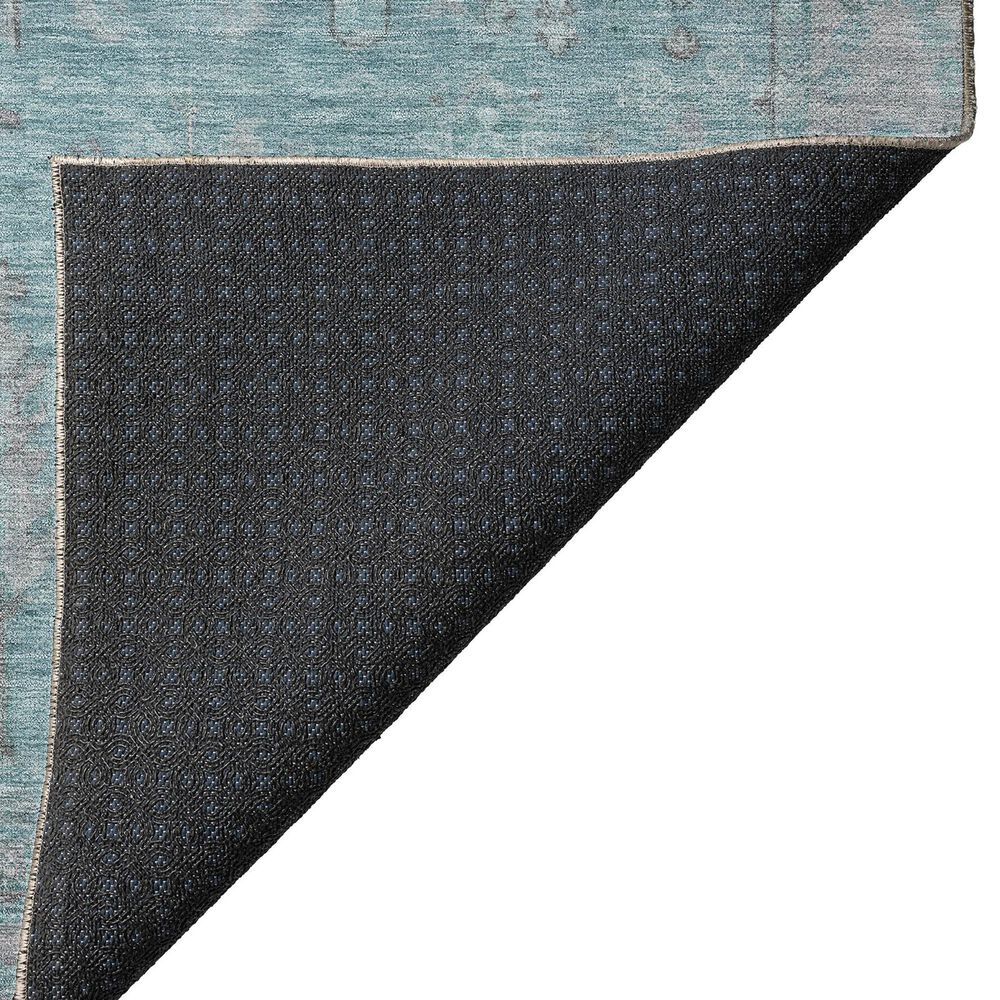 Dalyn Rug Company Solace SL11 2&#39;3&quot; x 7&#39;6&quot; Aqua Runner, , large