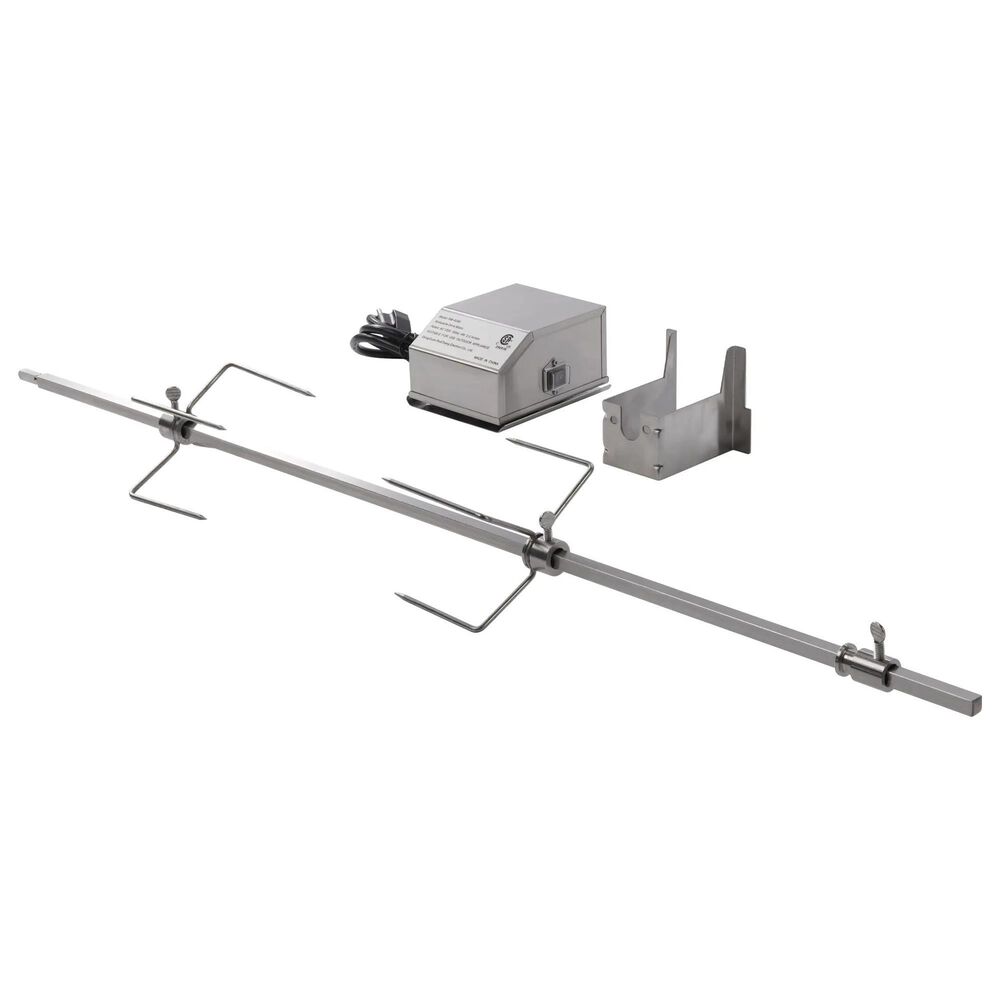 TYTUS 36" Rotisserie Kit with Motor Cooking Accessory in Stainless Steel, , large