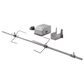 TYTUS 36" Rotisserie Kit with Motor Cooking Accessory in Stainless Steel, , large