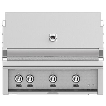 Hestan 36" Natural Gas Built-in Grill Top in Stainless Steel, , large