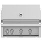Hestan 36" Natural Gas Built-in Grill Top in Stainless Steel, , large