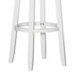 Linon Home Decor Morgan Swivel Bar Stool in White, , large